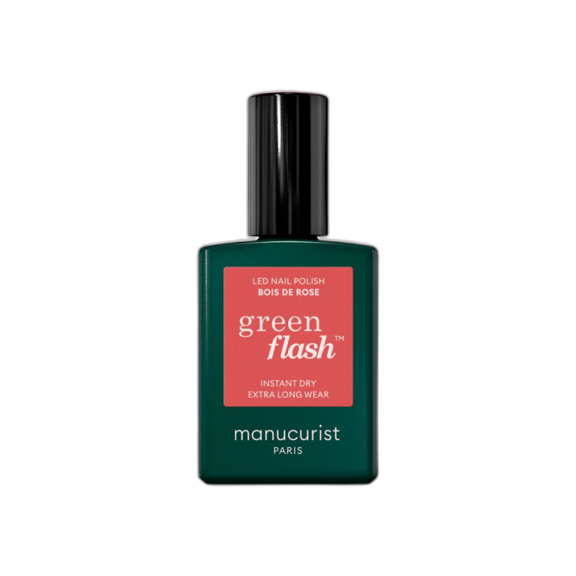MANUCURIST GREEN FLASH LED GÉL LAK BOIS DE ROSE 15ml