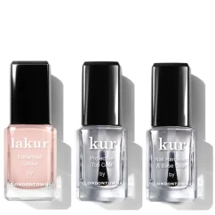LONDONTOWN Sheer Mani Set – zestaw do przezroczystego manicure (3 szt.)