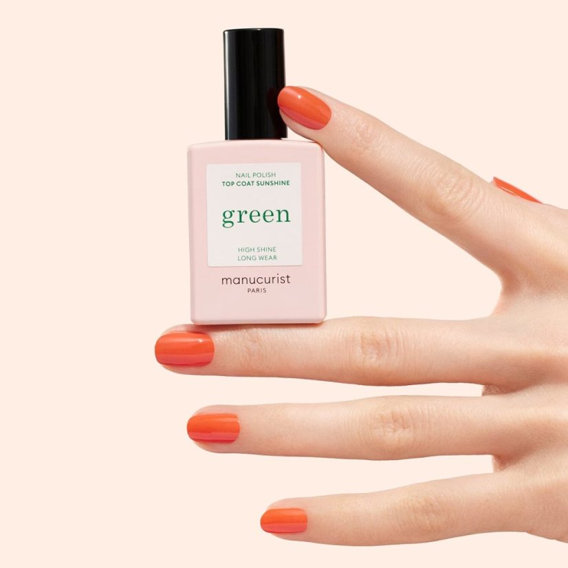 MANUCURIST GREEN GEL LIKE TOP COAT 15ml