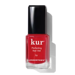 LONDONTOWN Kur Nail Veil No.8 zpevňující tónovaná péče na nehty Maková červeň 12 ml