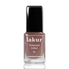 LONDONTOWN lakur Dirty Chai lakier do paznokci korzenny neutralny brąz kolekcja Perfect Pour 12 ml