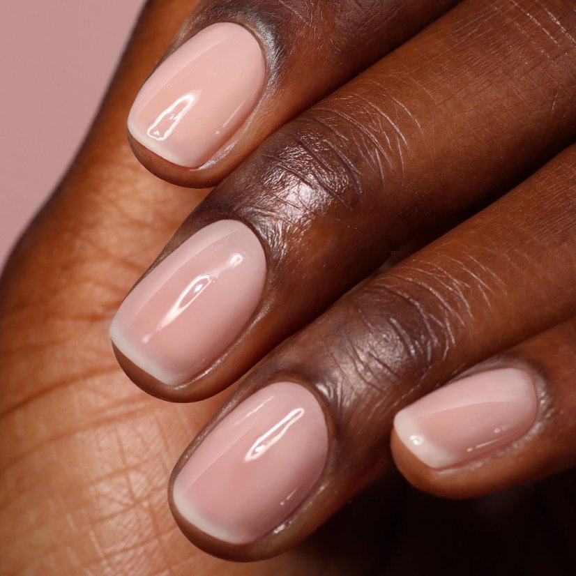 LONDONTOWN Kur Nail Veil No.4 zpevňující tónovaná péče na nehty Pudrová růže 12 ml