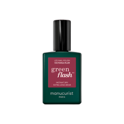 MANUCURIST GREEN FLASH LED GEL LAK VICTORIA PLUM 15ml