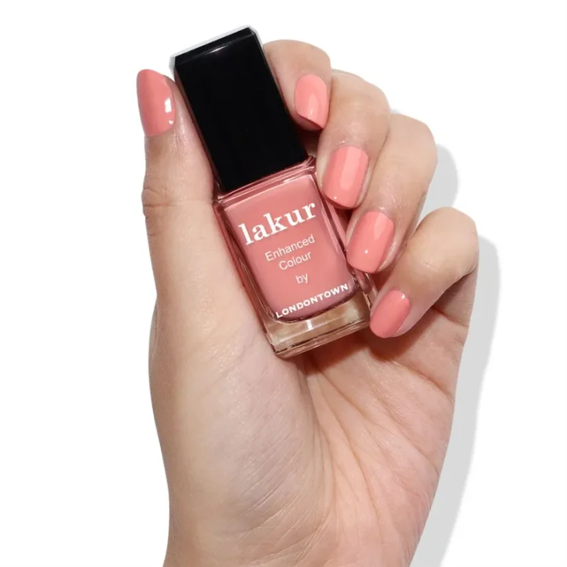 LONDONTOWN Lakur Rose-Tinted Glasses lak na nehty růžová 12 ml