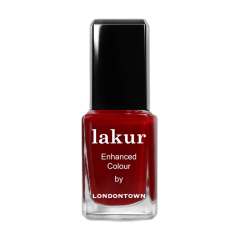 LONDONTOWN lakur Truly Ruby lakier do paznokci rubinowa czerwień kolekcja Party Ready Holiday 12 ml