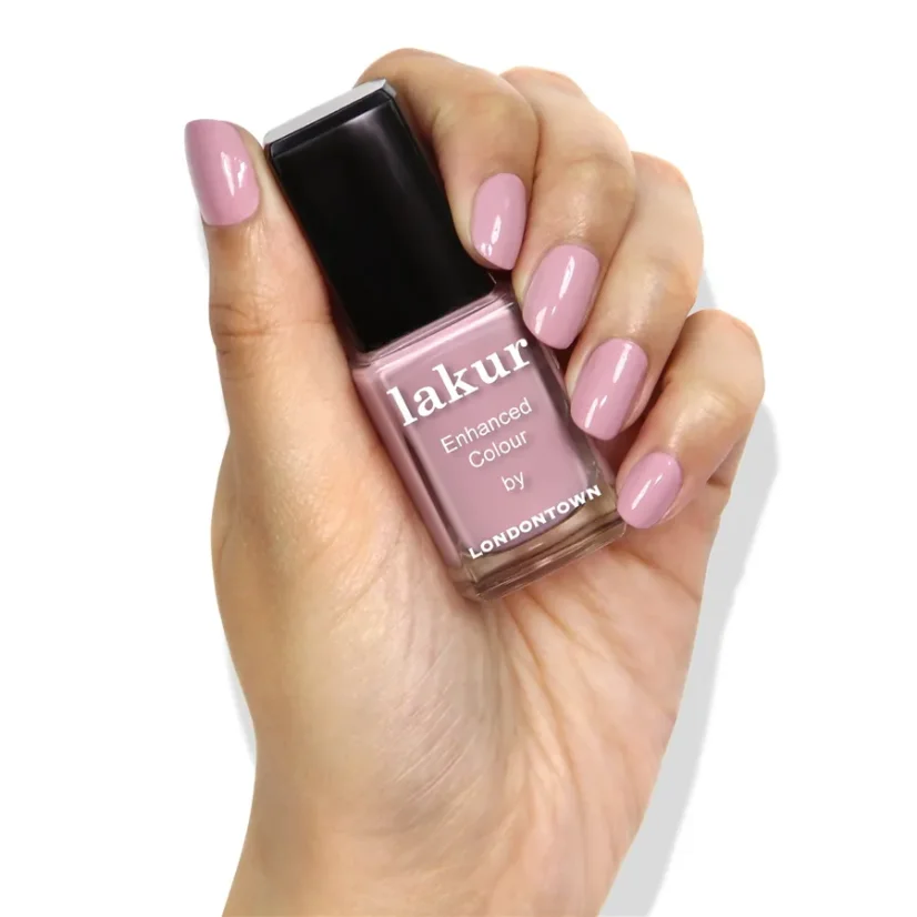 LONDONTOWN Lakur Berry Nude lakier do paznokci różowy 12 ml