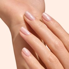 MANUCURIST GREEN FLASH LED SHIMMERY TOP COAT SILVER 15ml