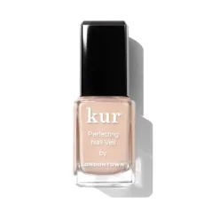 LONDONTOWN Kur Nail Veil No.1 zpevňující tónovaná péče na nehty meruňková béžová 12 ml