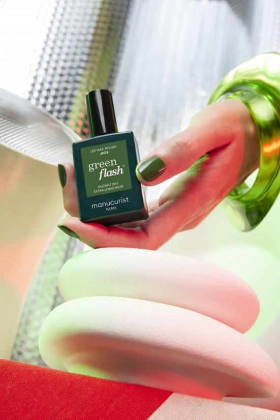 MANUCURIST GREEN FLASH LED GEL JADE 15ml