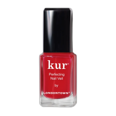 LONDONTOWN Kur Nail Veil No.8 zpevňující tónovaná péče na nehty Maková červeň 12 ml