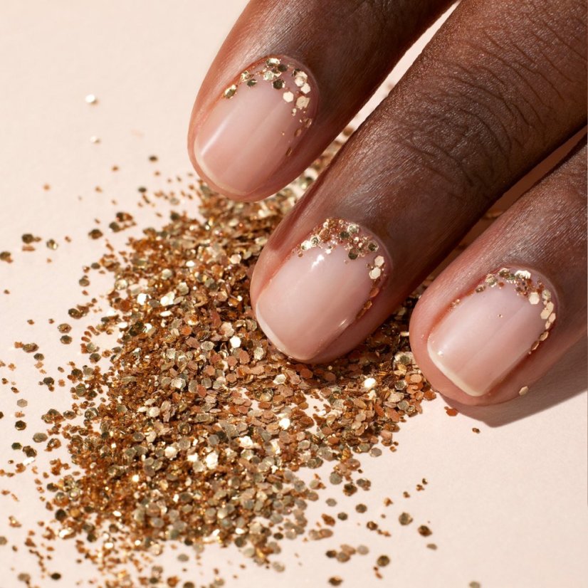 TŘPYTKY BETTER WITH GLITTER ROSE GOLD & GLAZED