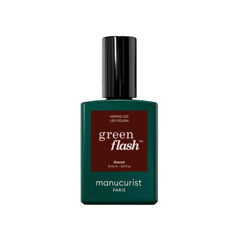 MANUCURIST GREEN FLASH LED LAKIER ŻELOWY GRENAT 15ml