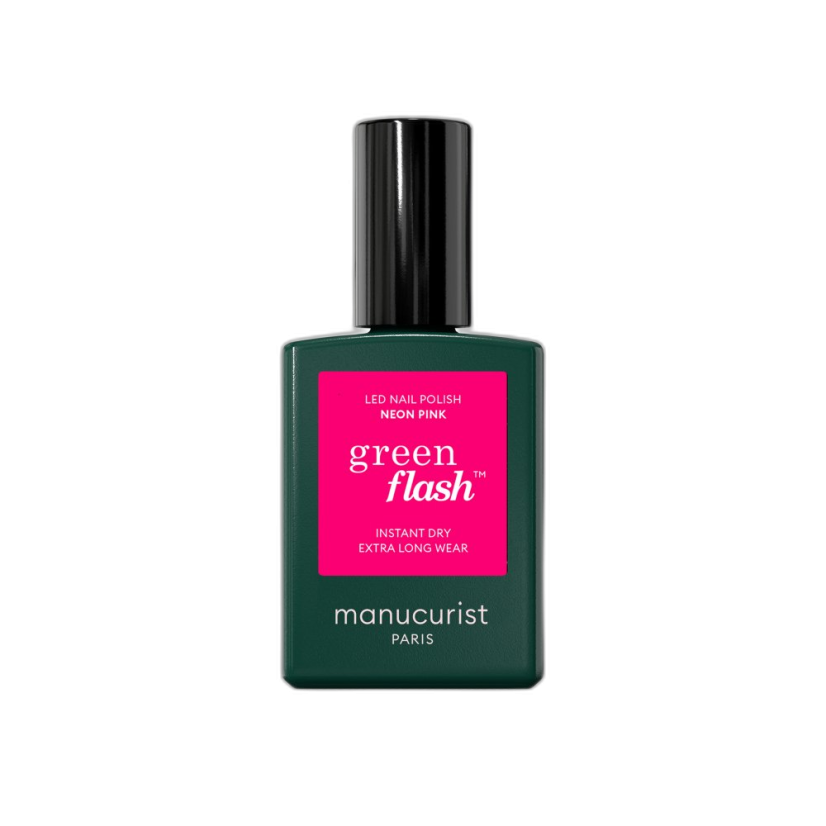 MANUCURIST GREEN FLASH LED GÉL LAK NEON PINK 15ml