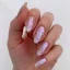 LONDONTOWN Lakur Grape Fizz lak na nehty holografické glitry 12 ml