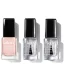 LONDONTOWN Sheer Mani Set – súprava pre priehľadnú manikúru (3 ks)