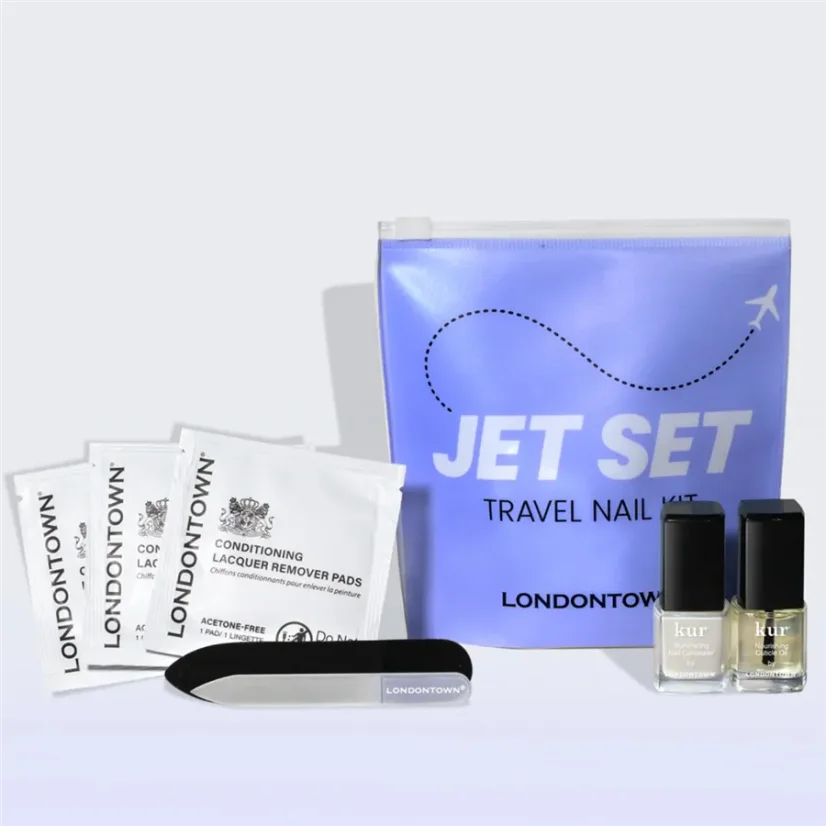 LONDONTOWN Jet Set Travel Nail Kit cestovní sada péče na nehty 6 ks
