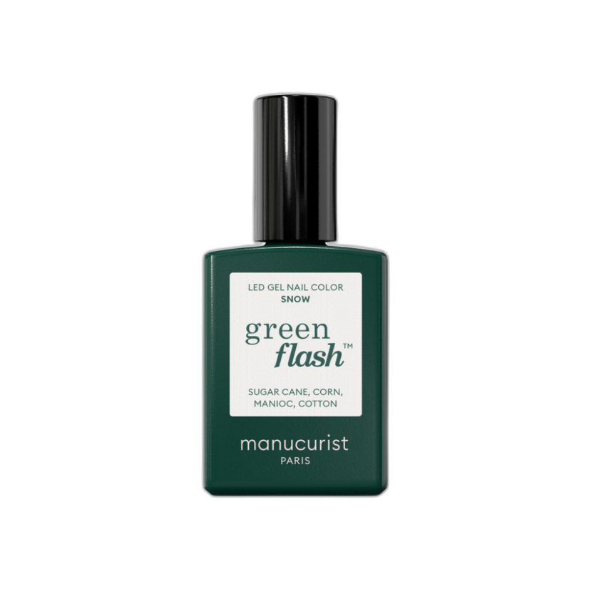 MANUCURIST GREEN FLASH LED GEL LAK SNOW 15ml