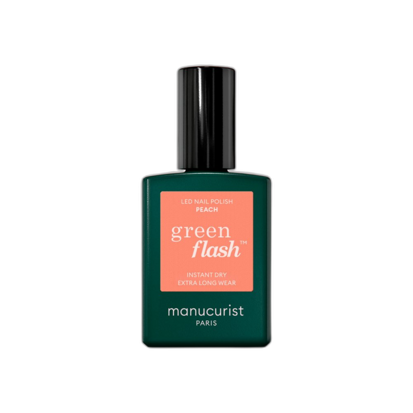 MANUCURIST GREEN FLASH LED LAKIER ŻELOWY PEACH 15ml