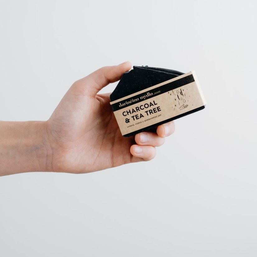 Darinčino mýdlo CHARCOAL & TEA TREE 100 g