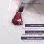 LONDONTOWN Lakur Aurora Chrome Glaze Topper lak na nehty teplý červený chrom 12 ml