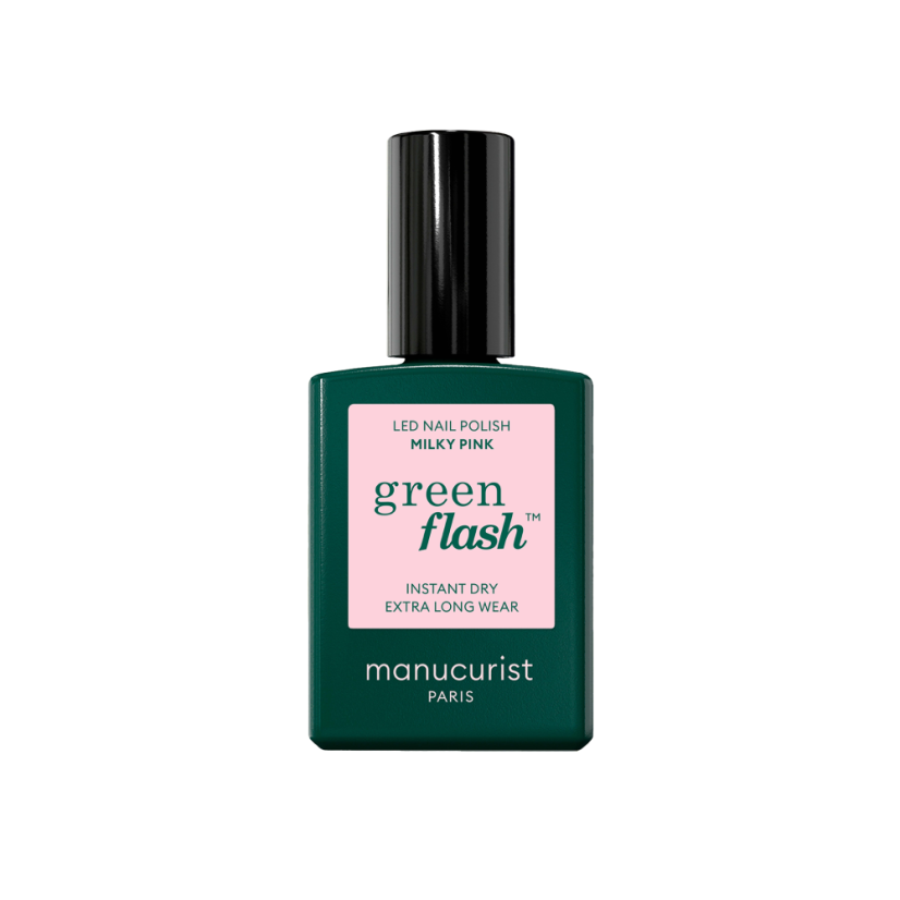 MANUCURIST GREEN FLASH LED GEL LAK MILKY PINK 15ml