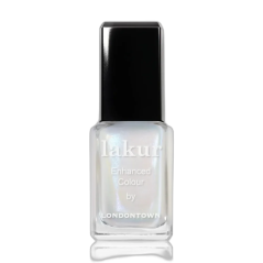 LONDONTOWN Lakur Milk Bath lak na nehty mléčně bílá 12 ml