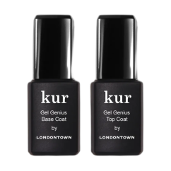 LONDONTOWN Kur Gel Like Set Top Coat a Base Coat (2x12 ml)