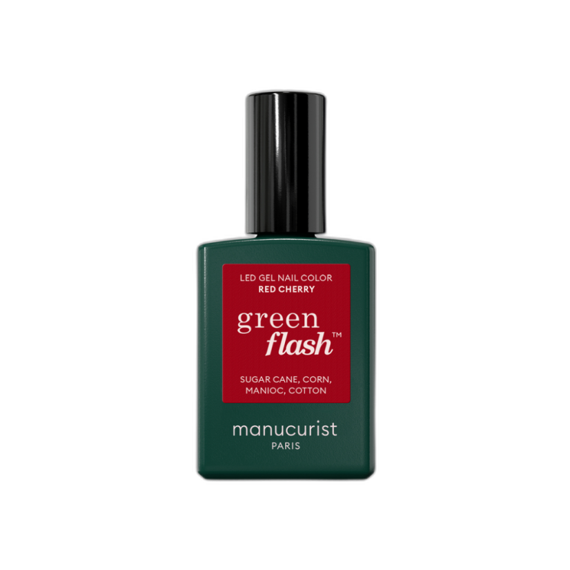 MANUCURIST GREEN FLASH LED GÉL LAK RED CHERRY 15ml