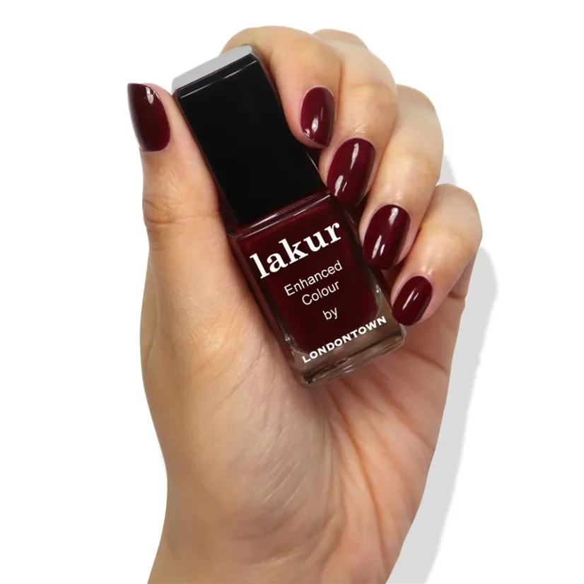 LONDONTOWN Lakur Elderberry lak na nehty červená 12 ml