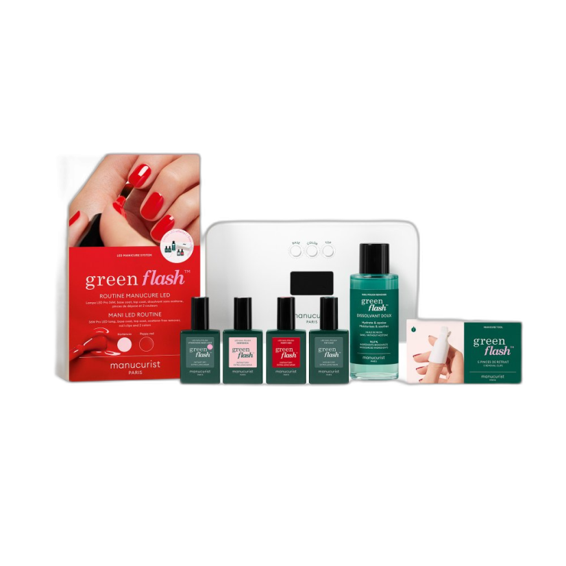 GREEN FLASH LED KIT PRO 36W  POPPY RED & HORTENCIA ZESTAV STARTOWY
