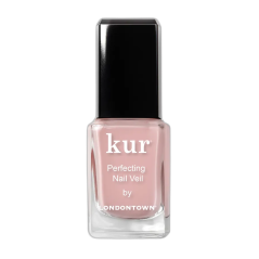 LONDONTOWN Kur Nail Veil No.4 zpevňující tónovaná péče na nehty Pudrová růže 12 ml