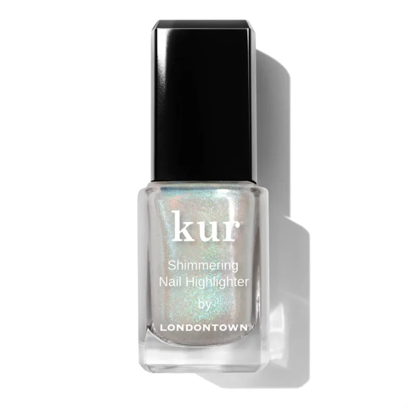 LONDONTOWN Kur Shimmering Nail Highlighter Stardust lak na nechty rozjasňujúci opál s trblietkami 12 ml