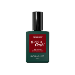 MANUCURIST GREEN FLASH LED GEL LAK RED HIBISCUS 15ml
