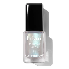 LONDONTOWN Lakur Moonstone Chrome Glaze Topper lak na nehty zelený chrom 12 ml