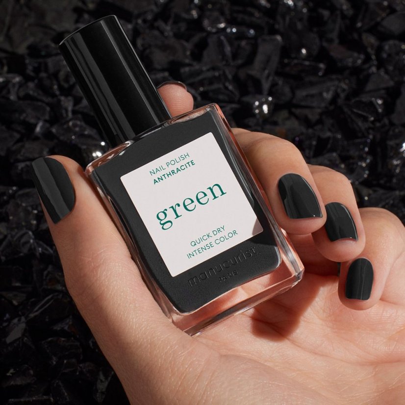 MANUCURIST GREEN LAKIER ANTHRACITE 15ml