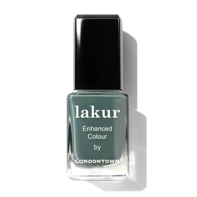 LONDONTOWN Lakur Velvet Drapes lak na nehty olivově zelená 12 ml