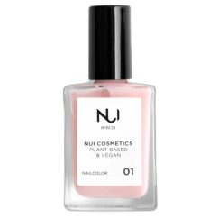 NUI COSMETICS PŘÍRODNÍ LAK NA NEHTY 01 ROSÉ 14 ML