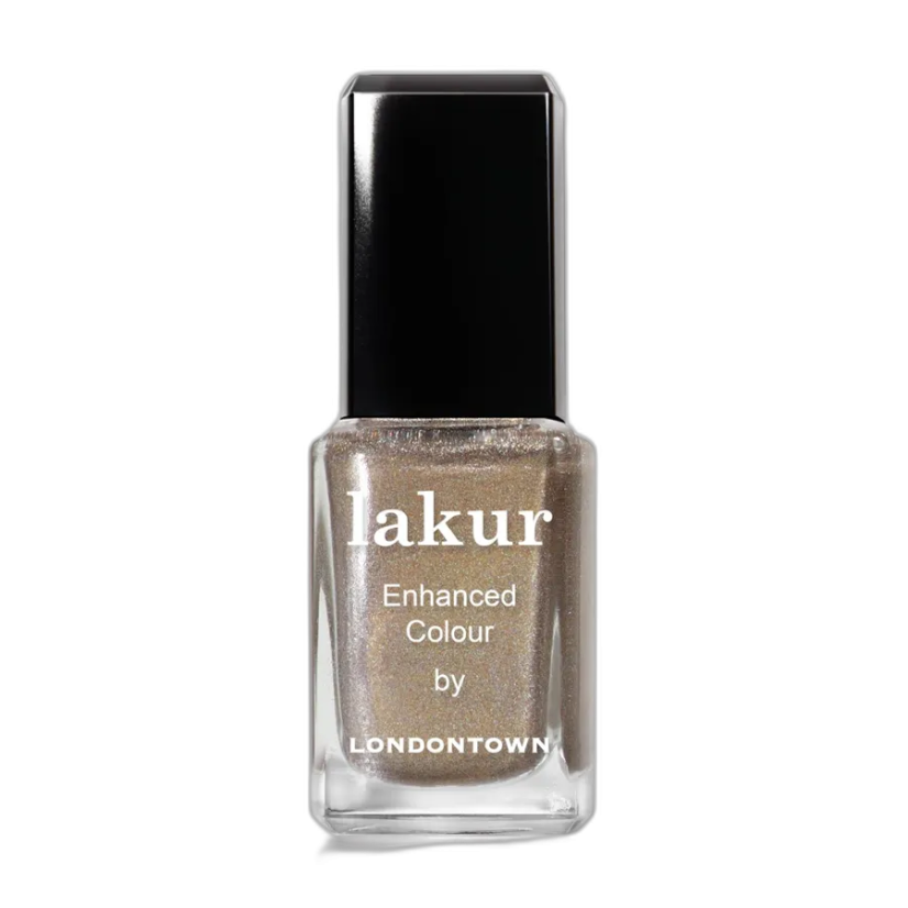 LONDONTOWN lakur You're Golden lak na nechty holografická zlatá kolekcia Party Ready Holiday 12 ml