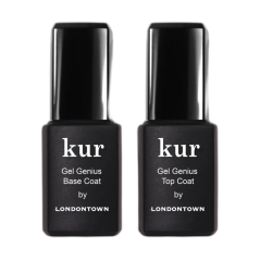LONDONTOWN Kur Gel Like Set Top Coat a Base Coat (2x12 ml)