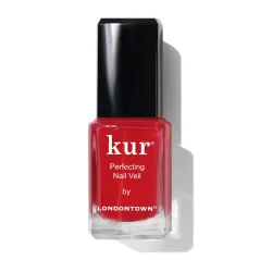 LONDONTOWN Kur Nail Veil No.8 zpevňující tónovaná péče na nehty Maková červeň 12 ml