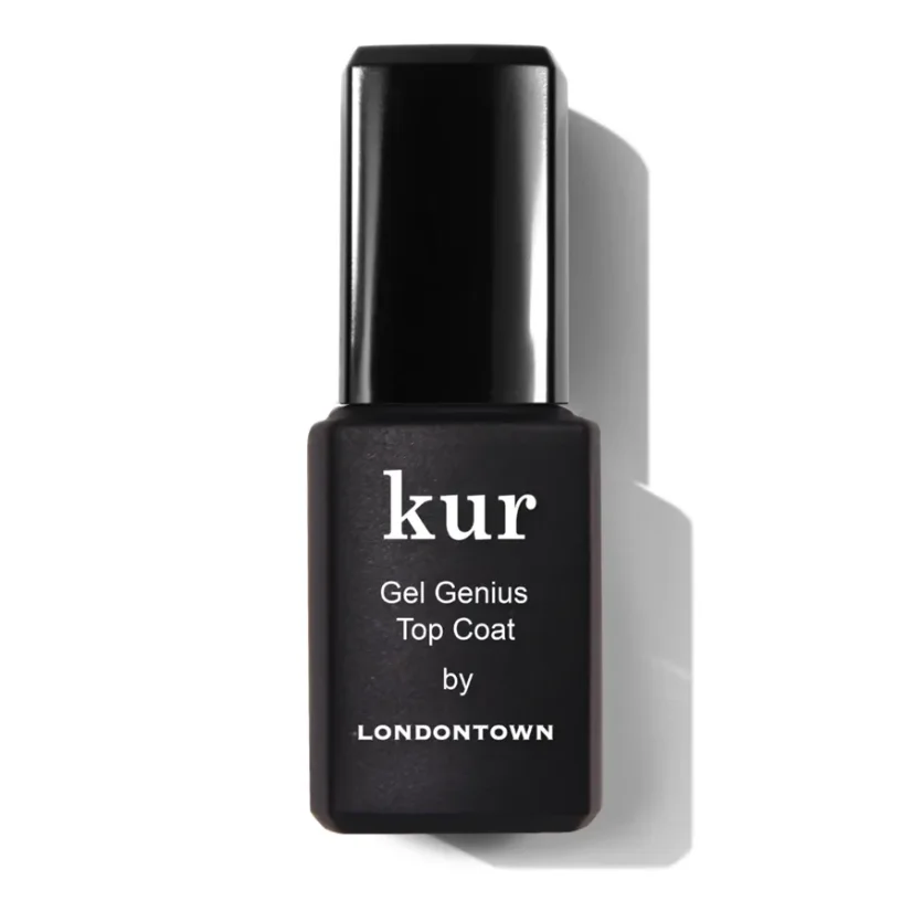 LONDONTOWN Kur Gel Genius Top Coat – vrchný lak pre gel-like vzhľad (12 ml)