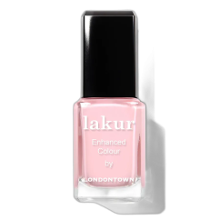 LONDONTOWN Lakur Candy Floss lakier do paznokci różowy z brokatem 12 ml