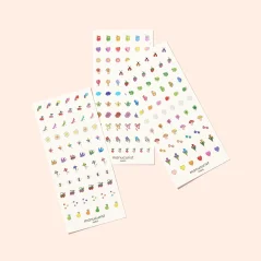 MANUCURIST STICKERS NAIL ART SUMMER