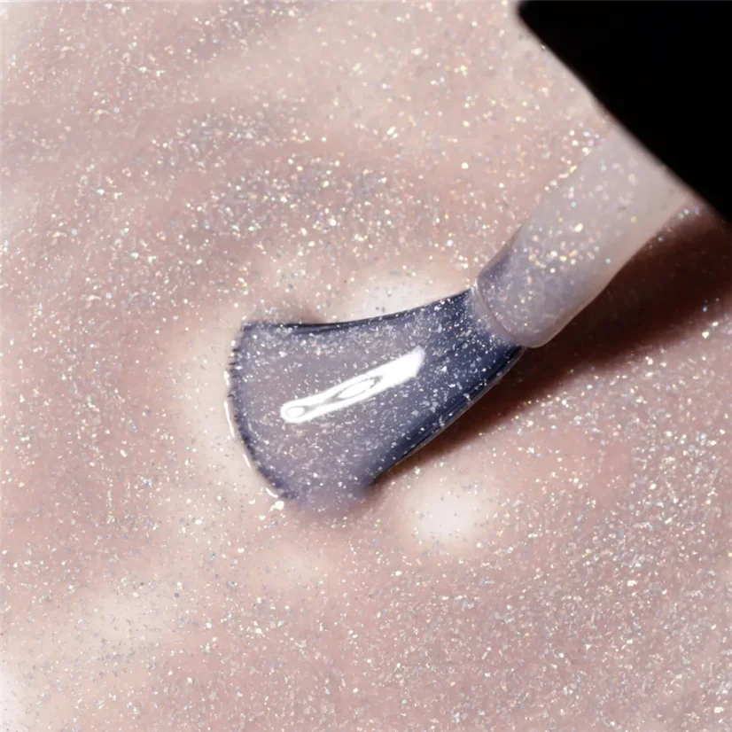 LONDONTOWN Lakur Champagne in Bed lak na nechty holografická ružová 12 ml