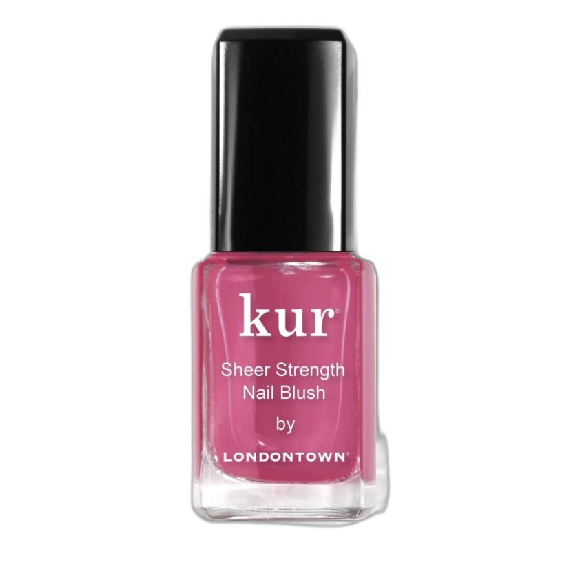 LONDONTOWN Sheer Strength Nail Blush Hibiscus spevňujúci lak na nechty 12 ml