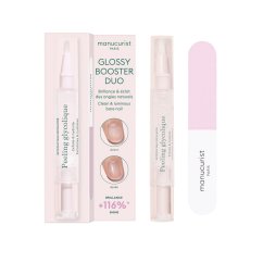 MANUCURIST GLOSSY BOOSTER DUO (4 ML)