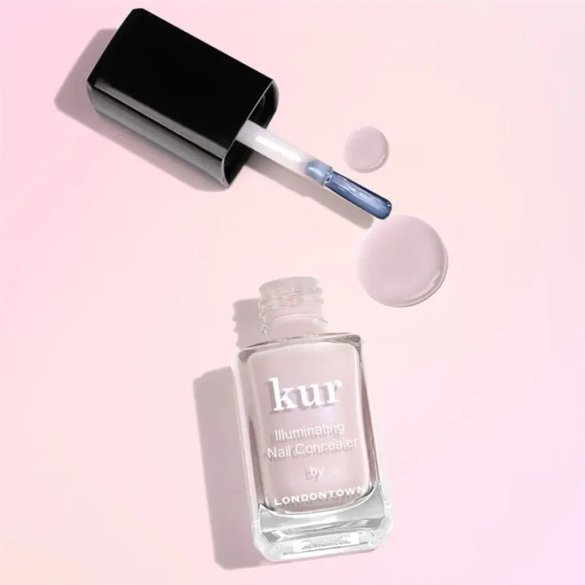 LONDONTOWN Kur Illuminating Nail Concealer Rozjaśniacz do paznokci Pink różowy 12 ml