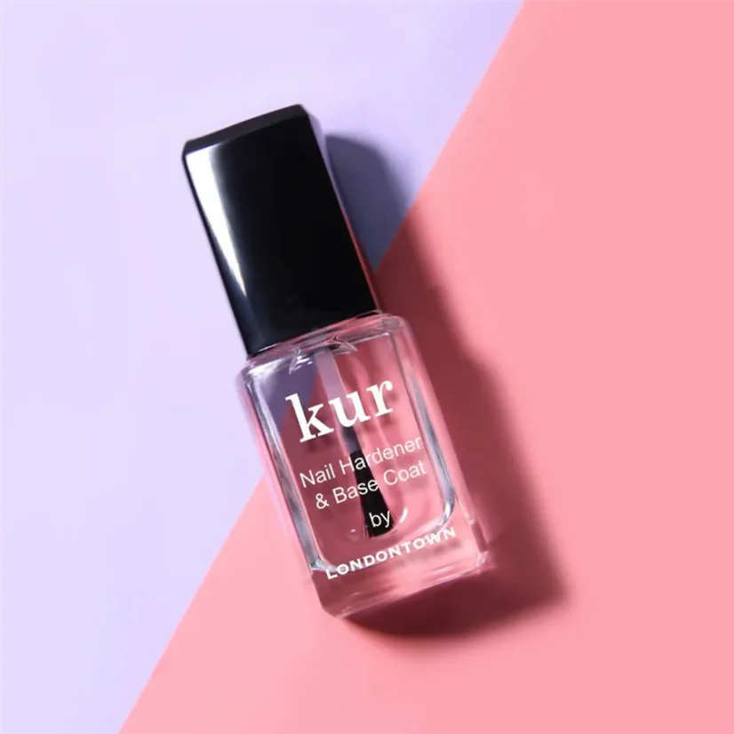 LONDONTOWN Kur Nail Hardener and Base Coat zpevňující podkladový lak   12 ml