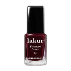 LONDONTOWN lakur Naughty List lak na nechty hlboká vínová kolekcia Party Ready Holiday 12 ml