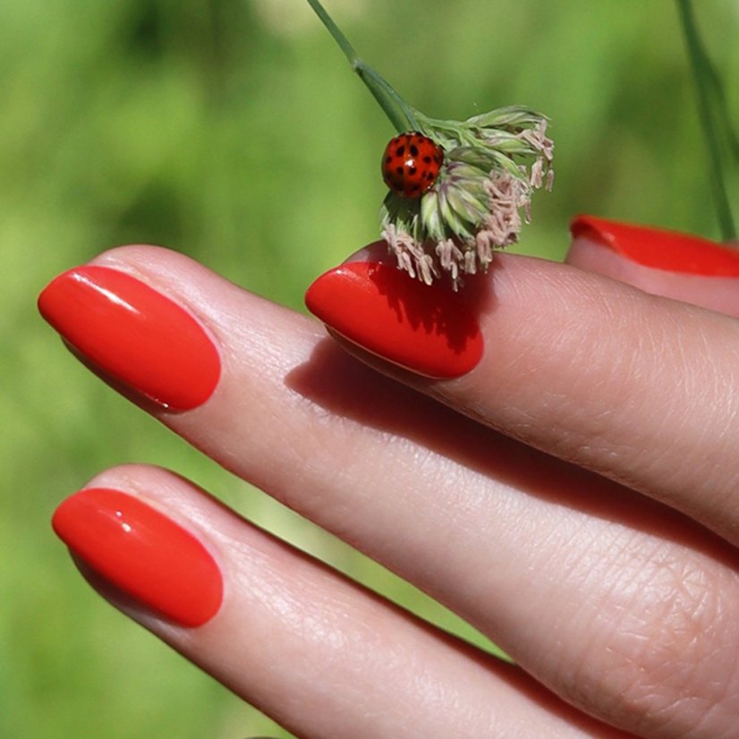 MANUCURIST GREEN FLASH LED LAKIER ŻELOWY RED CORAL 15ml
